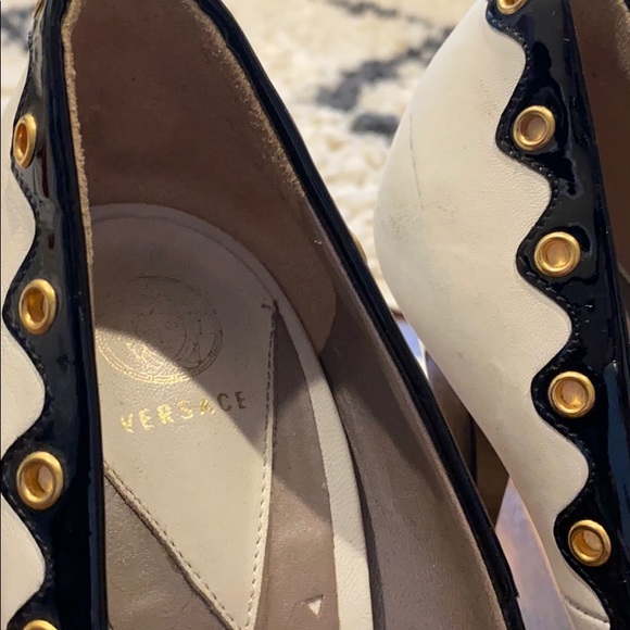 Versace Peeptoe Pumps - Picture 7 of 8
